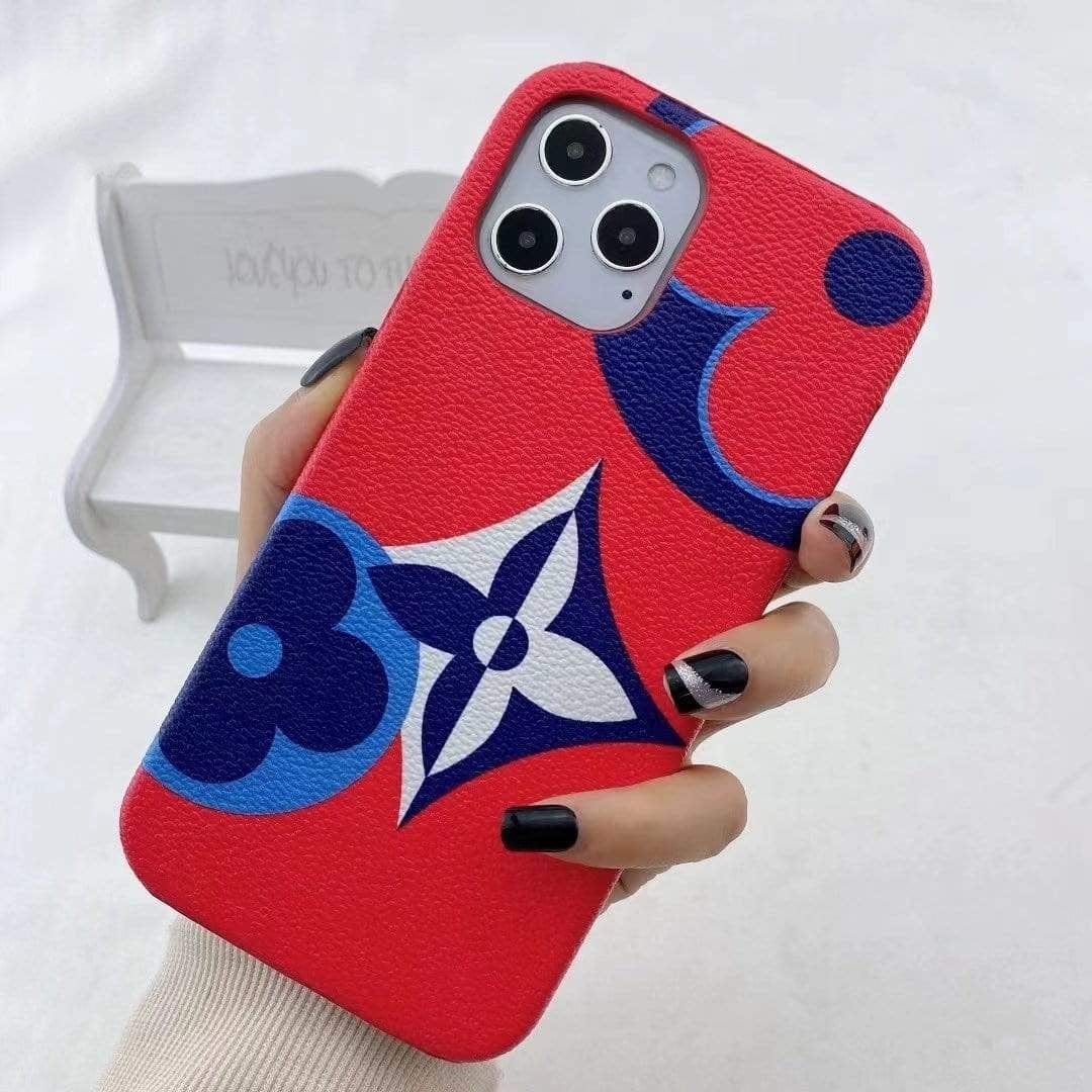 HypedEffects louis vuitton New Colorful Leather iPhone 17 Cases