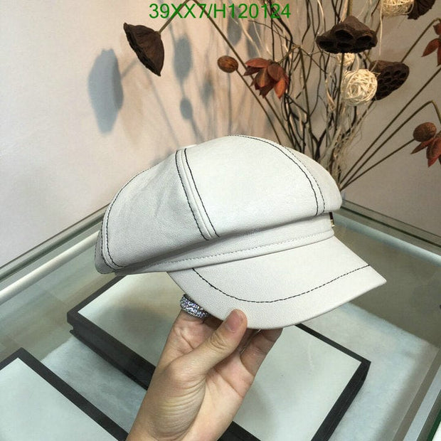 HypedEffects Louis Vuitton Newsboy Hat - Black & White