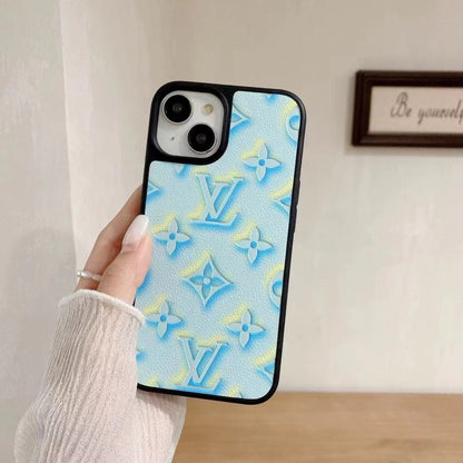 HypedEffects louis vuitton Pastel Monogram Embossed iPhone Cases