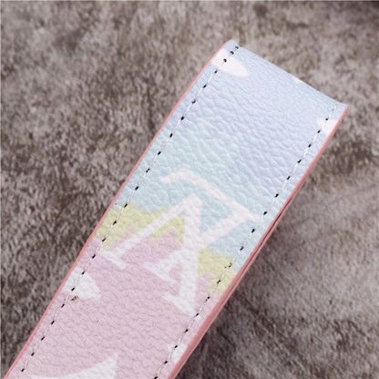 HypedEffects louis vuitton Pastel Monogram Key Holders with Gold Accents | louis vuitton Keychain