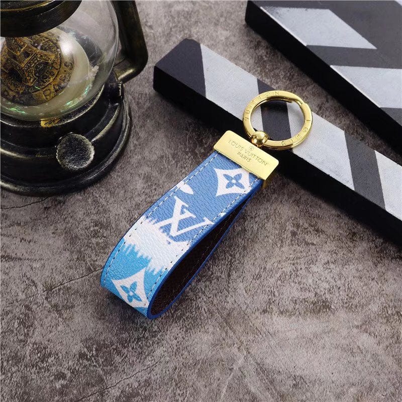 HypedEffects louis vuitton Pastel Monogram Key Holders with Gold Accents | louis vuitton Keychain