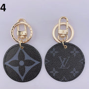HypedEffects Louis Vuitton Rounded Leather Keychain | Bag Keychain