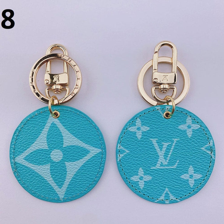 HypedEffects Louis Vuitton Rounded Leather Keychain | Bag Keychain