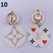 HypedEffects Louis Vuitton Rounded Leather Keychain | Bag Keychain