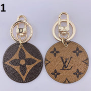 HypedEffects Louis Vuitton Rounded Leather Keychain | Bag Keychain