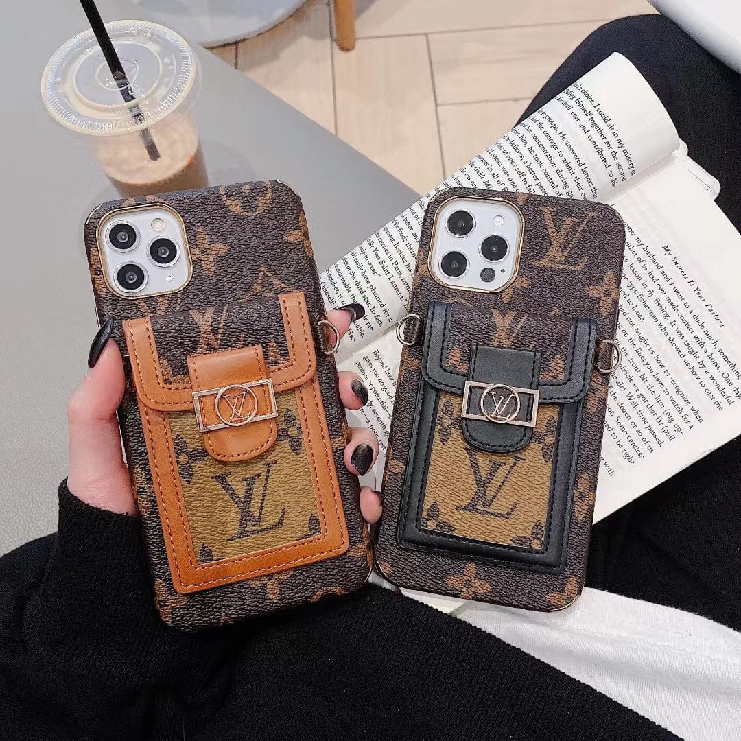 HypedEffects louis vuitton Signature Monogram iPhone 15 Phone Case
