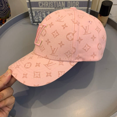 HypedEffects Louis Vuitton Soft Pink Monogram Cap
