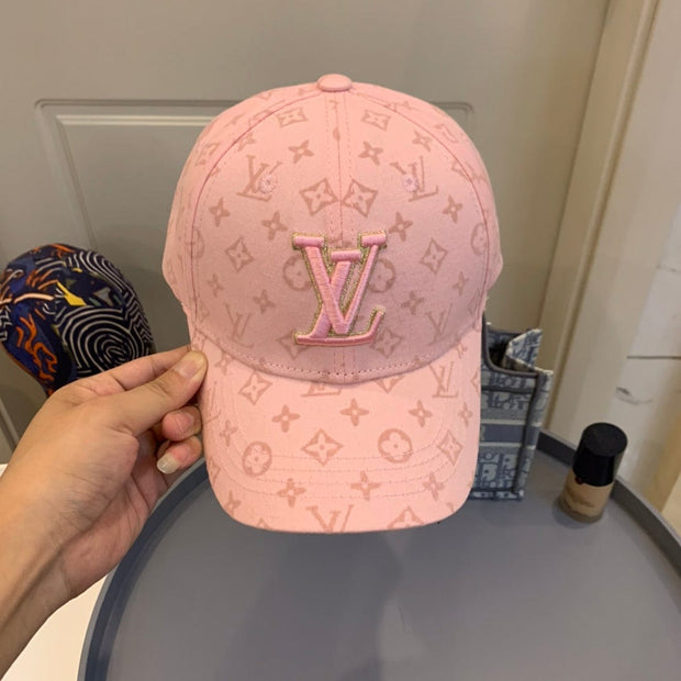 HypedEffects Louis Vuitton Soft Pink Monogram Cap
