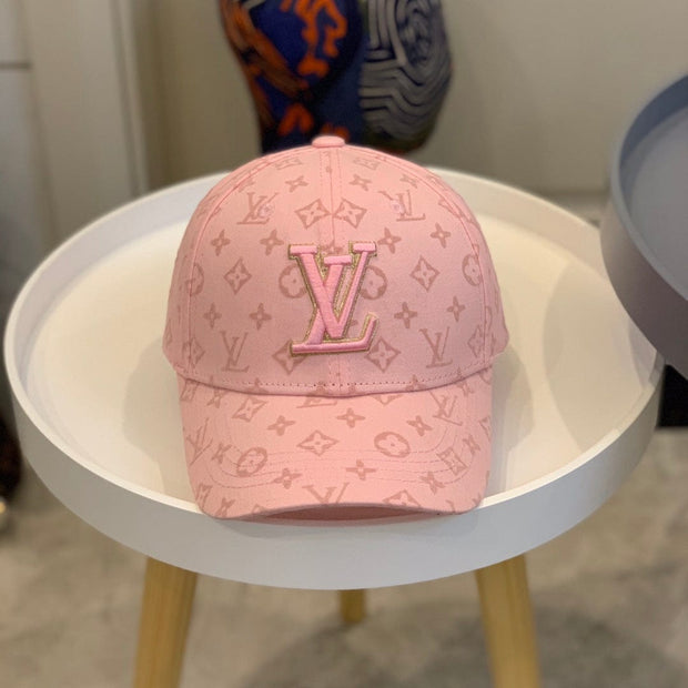 HypedEffects Louis Vuitton Soft Pink Monogram Cap