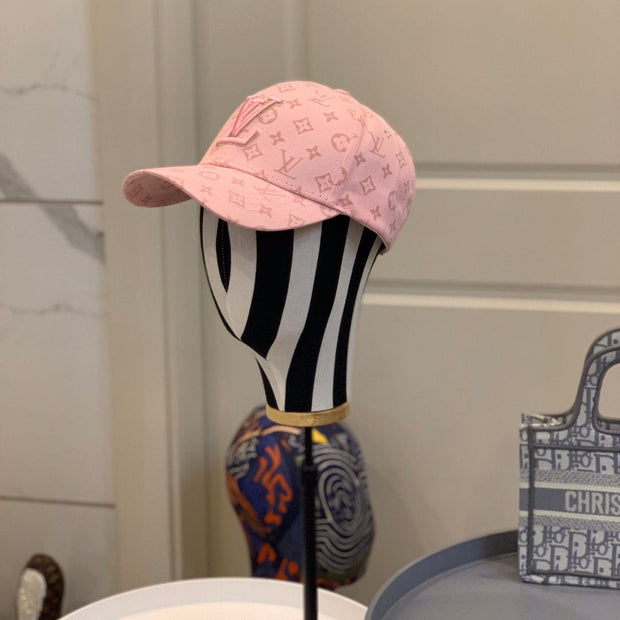 HypedEffects Louis Vuitton Soft Pink Monogram Cap