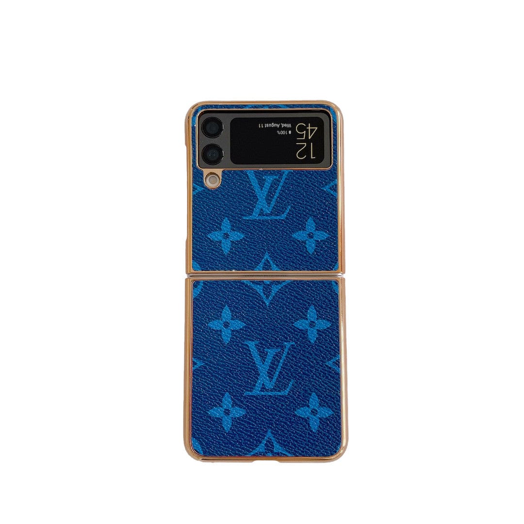 HypedEffects louis vuitton Z Flip Phone Case | Luxurious Craftsmanship