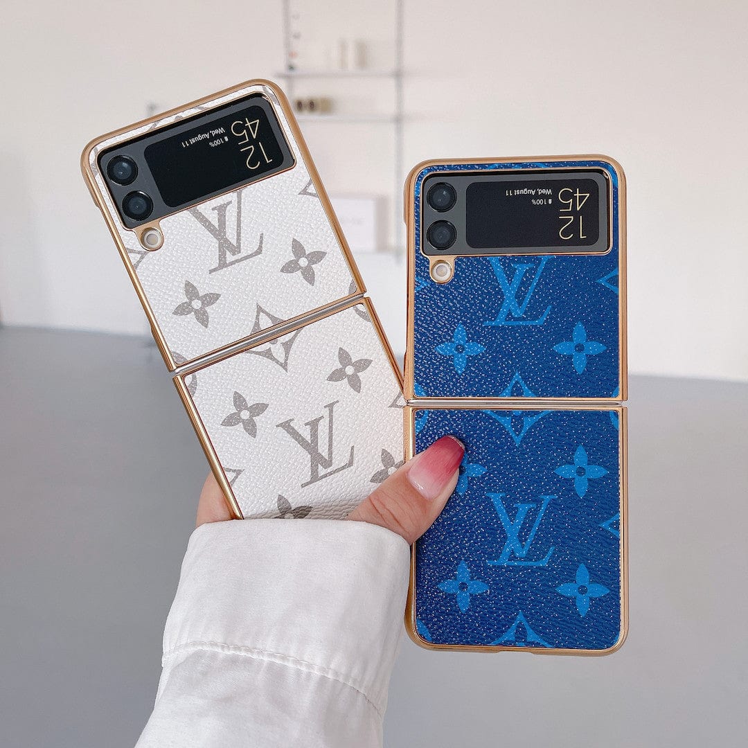 HypedEffects louis vuitton Z Flip Phone Case | Luxurious Craftsmanship