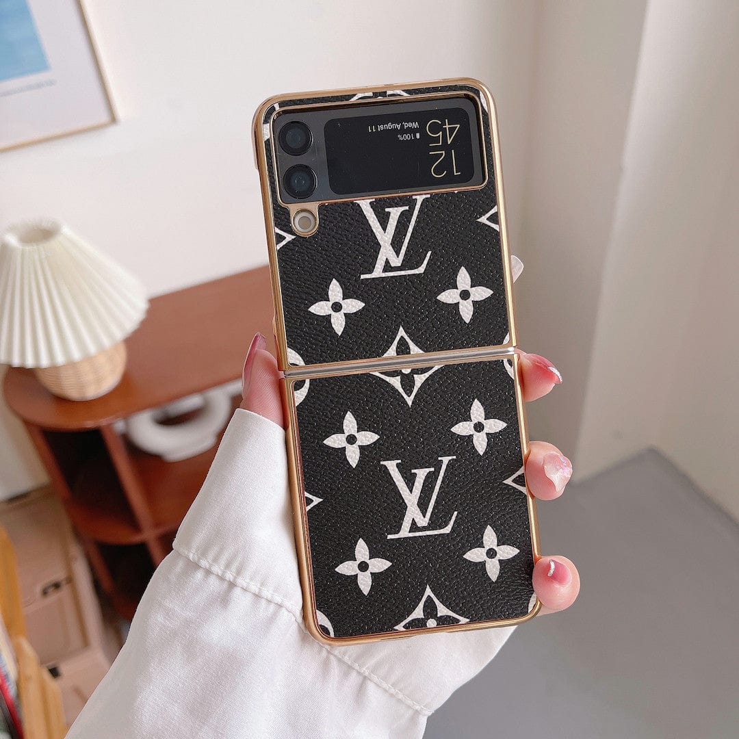 HypedEffects louis vuitton Z Flip Phone Case | Luxurious Craftsmanship