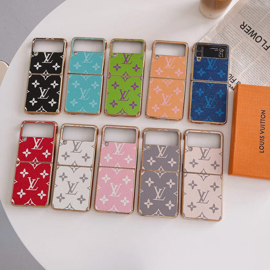 HypedEffects louis vuitton Z Flip Phone Case | Luxurious Craftsmanship