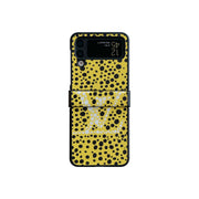 HypedEffects Louis Vuitton Z Flip/Z Fold Phone Case with Bubble Pattern and Strap Holder | Artistic Style