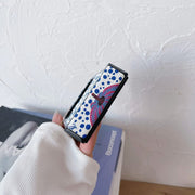 HypedEffects Louis Vuitton Z Flip/Z Fold Phone Case with Bubble Pattern and Strap Holder | Artistic Style