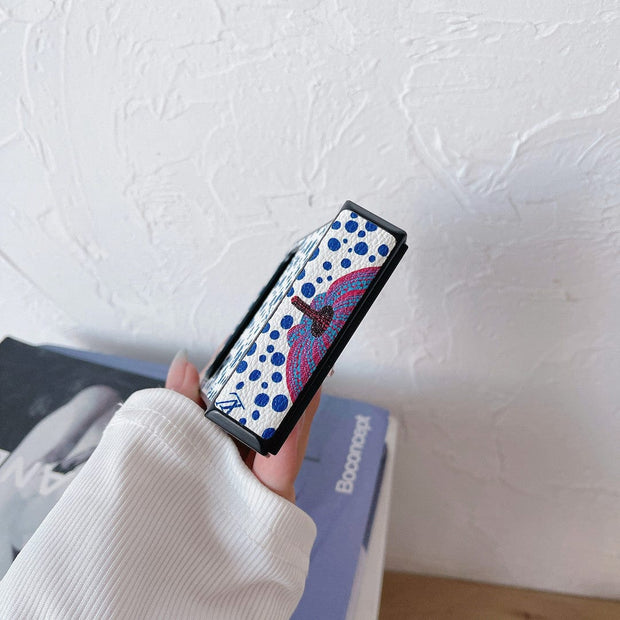 HypedEffects Louis Vuitton Z Flip/Z Fold Phone Case with Bubble Pattern and Strap Holder | Artistic Style