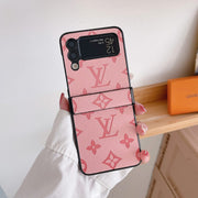 HypedEffects Louis Vuitton Z Flip/Z Fold Phone Case with Finger Strap | Stylish Grip
