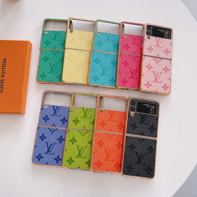 HypedEffects Louis Vuitton Z Flip/Z Fold Phone Cases | Luxurious Z Flip Phone Covers