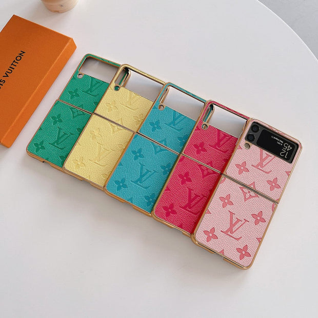 HypedEffects Louis Vuitton Z Flip/Z Fold Phone Cases | Luxurious Z Flip Phone Covers