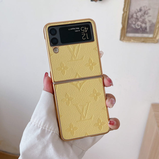 HypedEffects Louis Vuitton Z Flip/Z Fold Phone Cases | Luxurious Z Flip Phone Covers