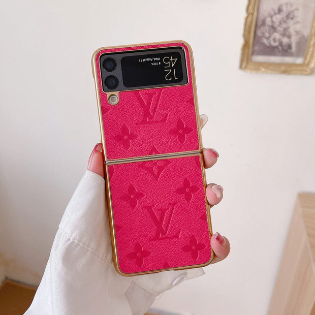 HypedEffects Louis Vuitton Z Flip/Z Fold Phone Cases | Luxurious Z Flip Phone Covers