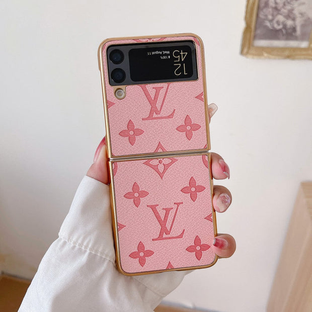 HypedEffects Louis Vuitton Z Flip/Z Fold Phone Cases | Luxurious Z Flip Phone Covers