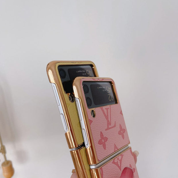 HypedEffects Louis Vuitton Z Flip/Z Fold Phone Cases | Luxurious Z Flip Phone Covers