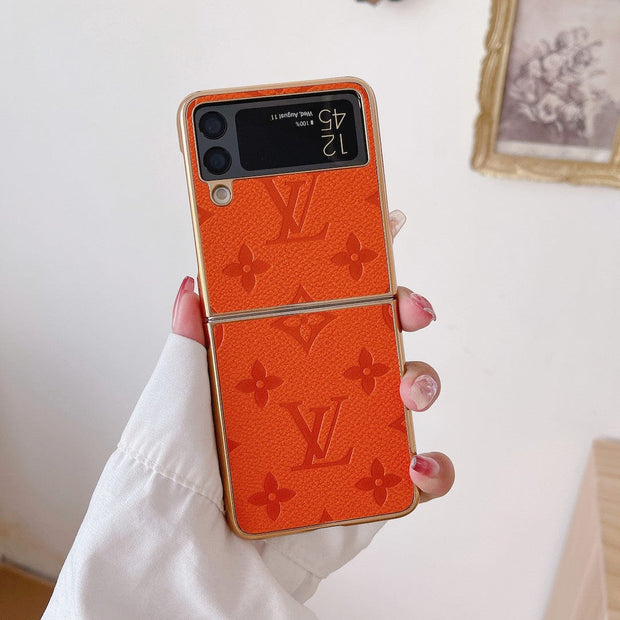 HypedEffects Louis Vuitton Z Flip/Z Fold Phone Cases | Luxurious Z Flip Phone Covers