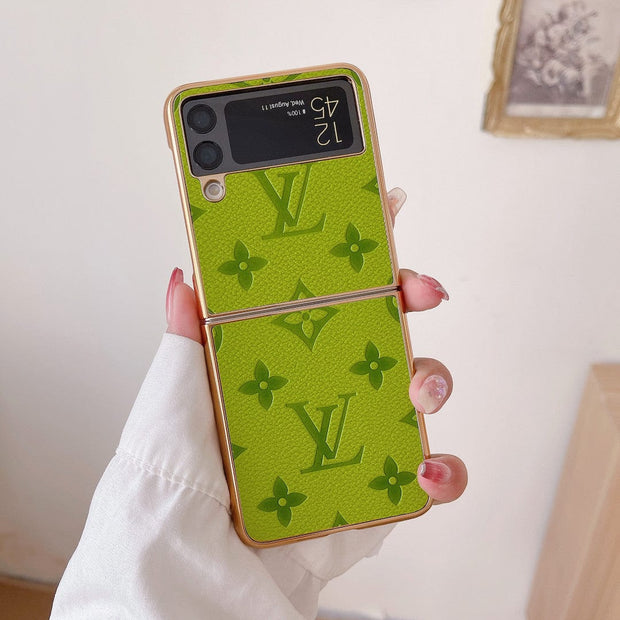 HypedEffects Louis Vuitton Z Flip/Z Fold Phone Cases | Luxurious Z Flip Phone Covers