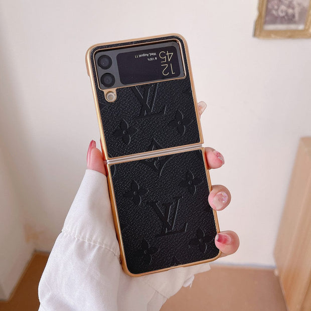 HypedEffects Louis Vuitton Z Flip/Z Fold Phone Cases | Luxurious Z Flip Phone Covers
