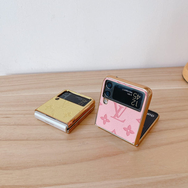 HypedEffects Louis Vuitton Z Flip/Z Fold Phone Cases | Luxurious Z Flip Phone Covers
