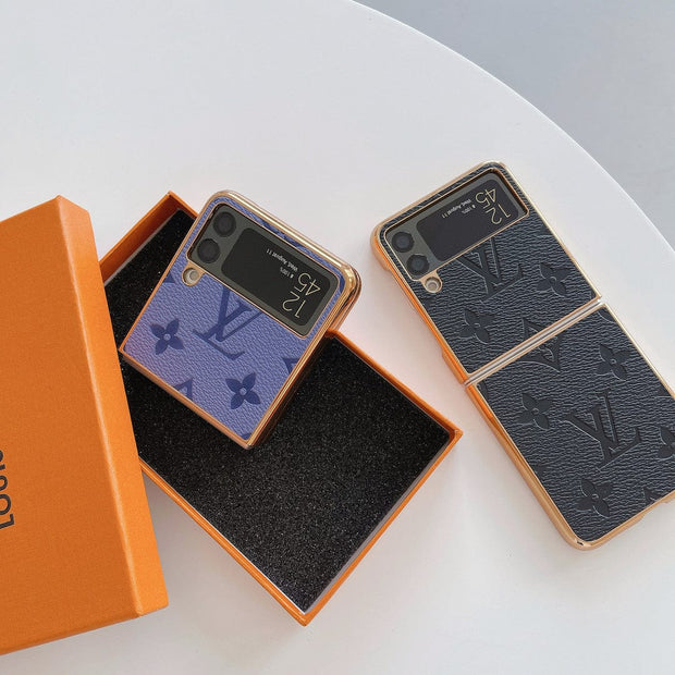 HypedEffects Louis Vuitton Z Flip/Z Fold Phone Cases | Luxurious Z Flip Phone Covers