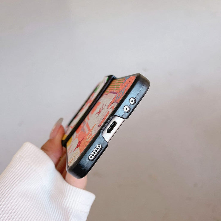 HypedEffects Louis Vuitton Z Flip/Z Fold Phone Cases with Finger Strap | Unique Artistic Styles