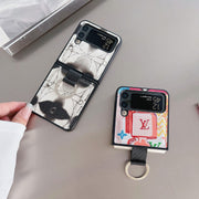 HypedEffects Louis Vuitton Z Flip/Z Fold Phone Cases with Ring Holder | Artistic Styles