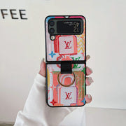 HypedEffects Louis Vuitton Z Flip/Z Fold Phone Cases with Ring Holder | Artistic Styles