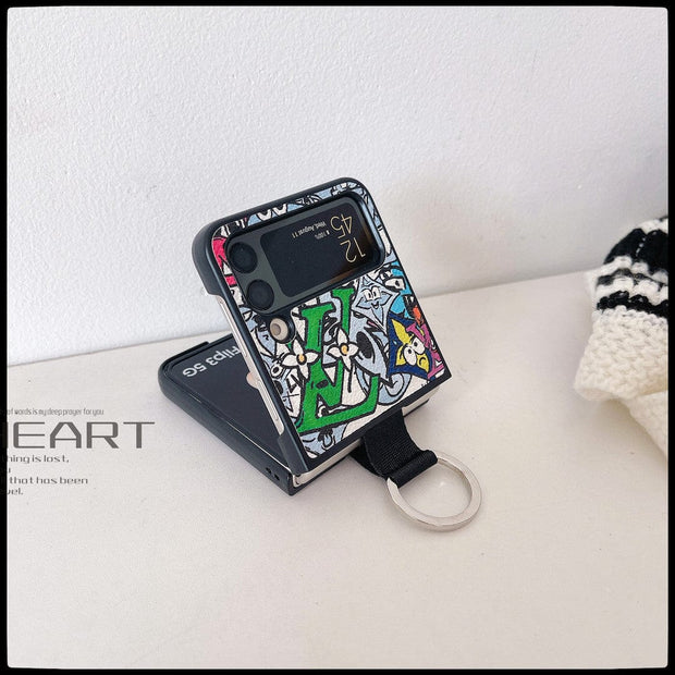 HypedEffects Louis Vuitton Z Flip/Z Fold Phone Cases with Ring Holder | Artistic Styles