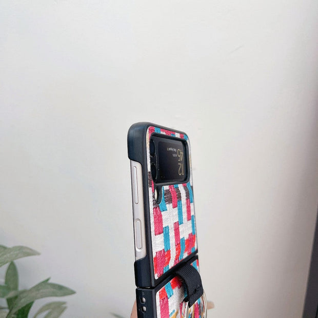 HypedEffects Louis Vuitton Z Flip/Z Fold Phone Cases with Ring Holder | Striking Luxurious Craftsmanship
