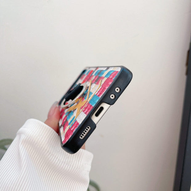 HypedEffects Louis Vuitton Z Flip/Z Fold Phone Cases with Ring Holder | Striking Luxurious Craftsmanship