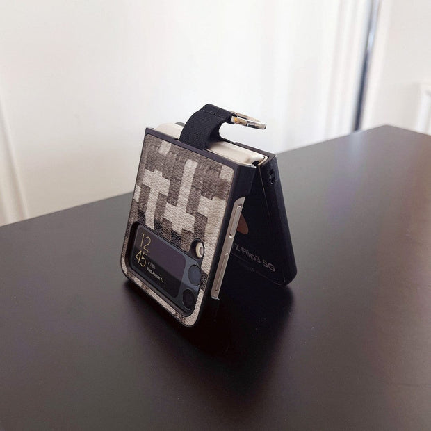 HypedEffects Louis Vuitton Z Flip/Z Fold Phone Cases with Ring Holder | Striking Luxurious Craftsmanship