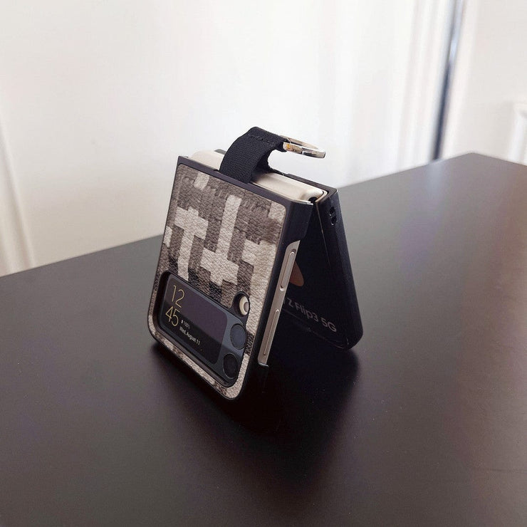 HypedEffects Louis Vuitton Z Flip/Z Fold Phone Cases with Ring Holder | Striking Luxurious Craftsmanship