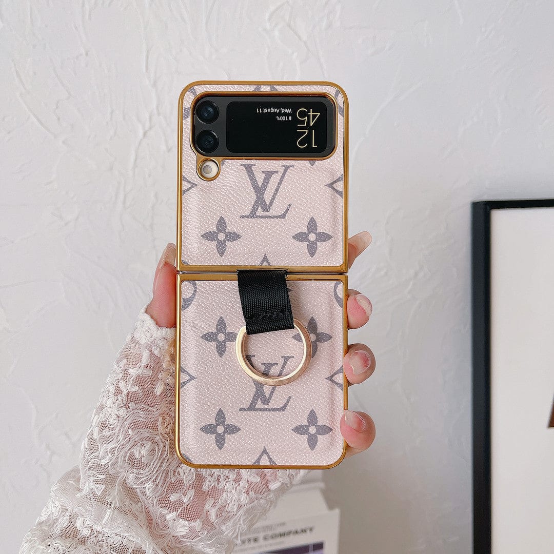 HypedEffects louis vuitton Z FlipPhone Cases with Ring Holder