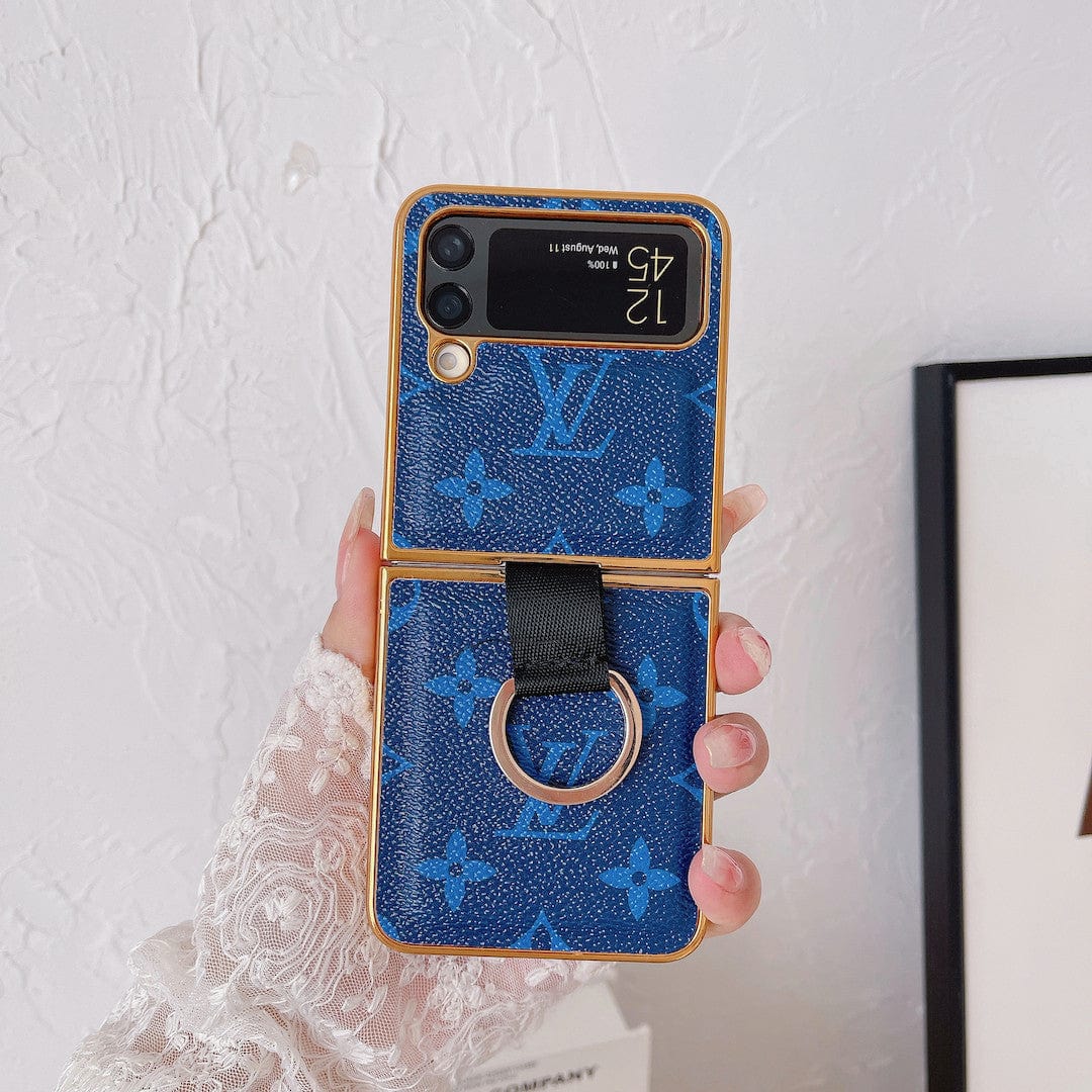 HypedEffects louis vuitton Z FlipPhone Cases with Ring Holder