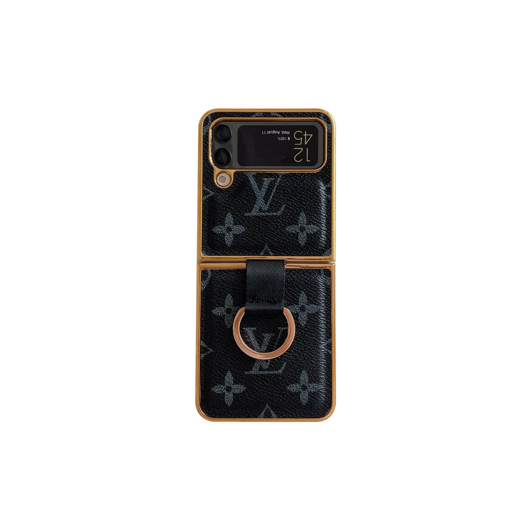 HypedEffects louis vuitton Z FlipPhone Cases with Ring Holder