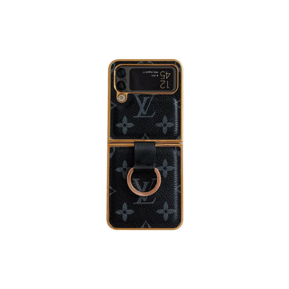 HypedEffects louis vuitton Z FlipPhone Cases with Ring Holder