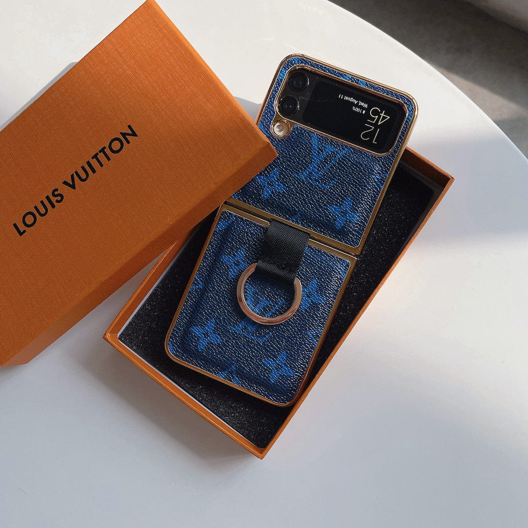 HypedEffects louis vuitton Z FlipPhone Cases with Ring Holder