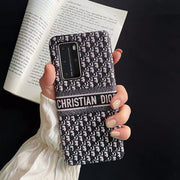 HypedEffects Luxurious CD Leather Phone Case For Huawei