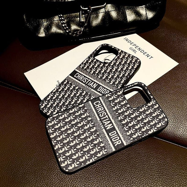 HypedEffects Luxurious CD Leather Phone Case For Huawei