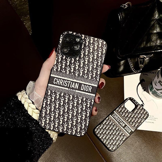 HypedEffects Luxurious CD Leather Phone Case For Huawei