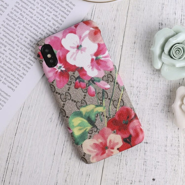 HypedEffects Luxurious Gucci Blooms Leather Phone Case Cover For Huawei